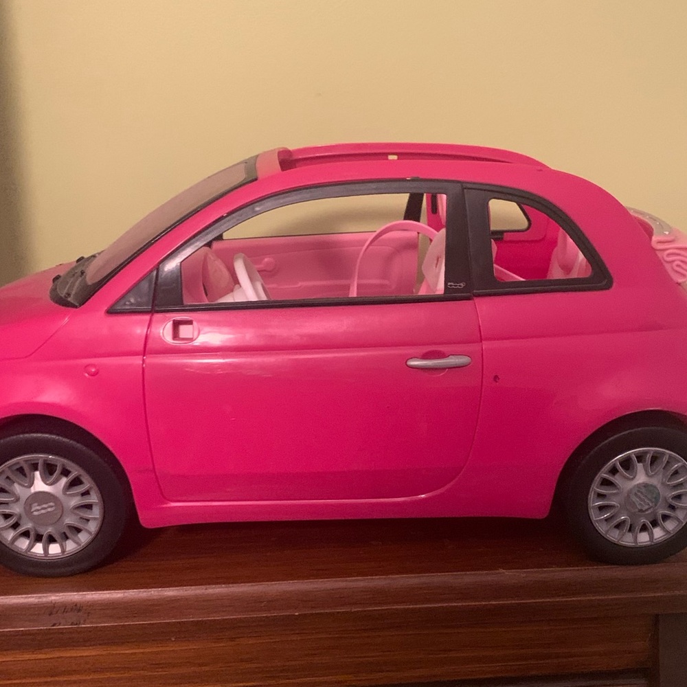 Barbie flat car